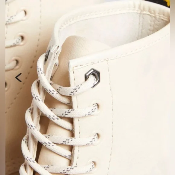 Dr Marten’s 1460 Parchment Beige Mono Milled Nubuck Leather Lace Up Boot 10 men‎ - Picture 5 of 10